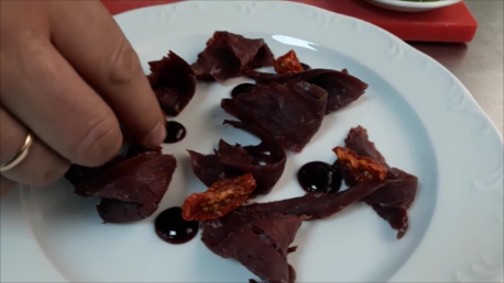 Карпаччо из оленины