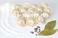 Пельмени с олениной